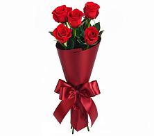 Букет 5 Красных роз Эдлесс Лав #REPLACE_PRED# Плюссе