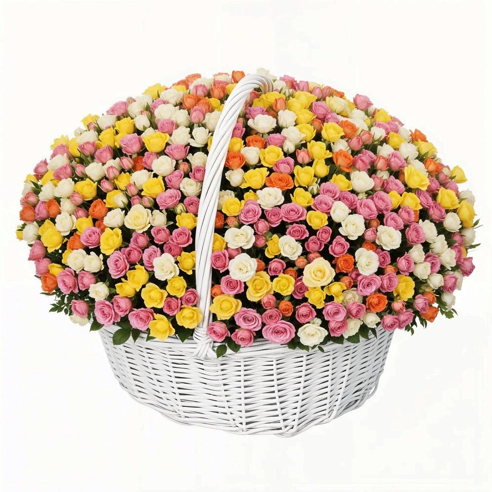 Премиум букет из: Розы в Плюссе