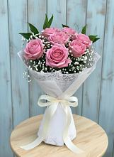 Букет цветов из:  Розы в Плюссе