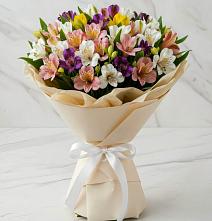 Букет цветов из:  Альстромерии #REPLACE_PRED# Плюссе