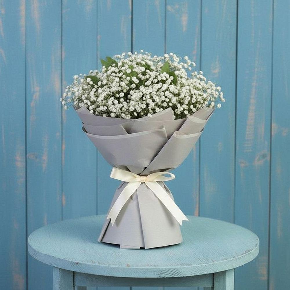 Букет цветов из: Гипсофила в Плюссе