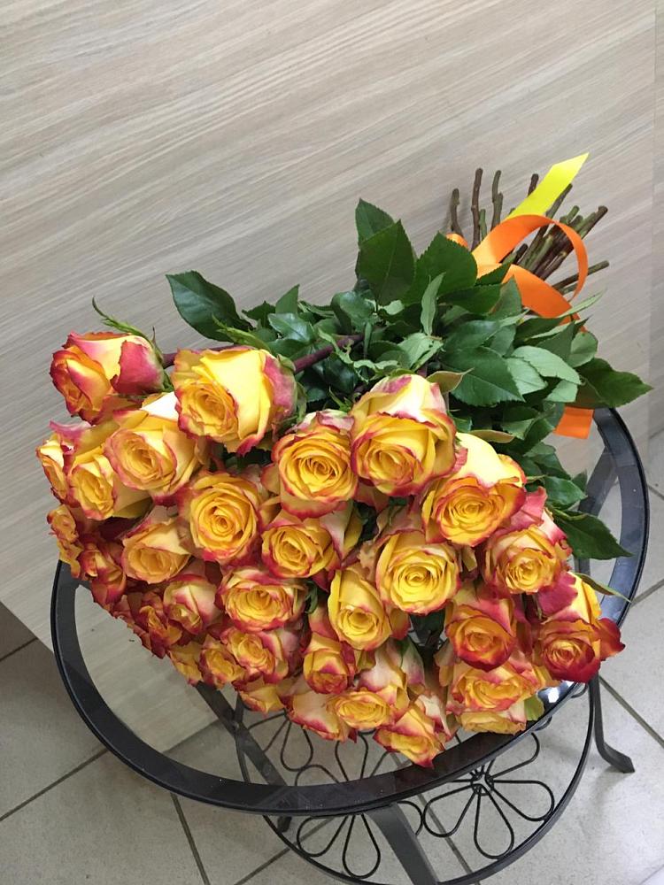 Букет Желтые розы в Плюссе