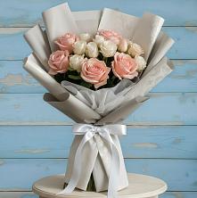 Букет цветов из:  Розы в Плюссе