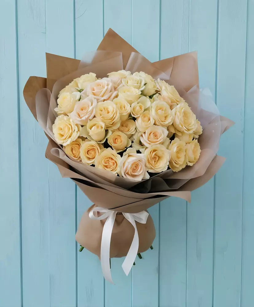 Букет Кремовое облако в Плюссе