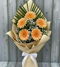 Букет цветов из:  Герберы в Плюссе